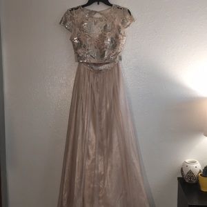two piece prom dress!